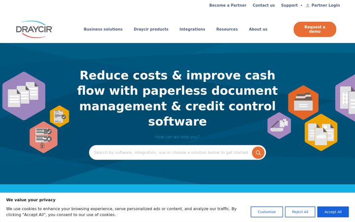 Screenshot of draycir.com