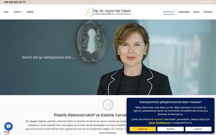 Screenshot of draysenusluer.com