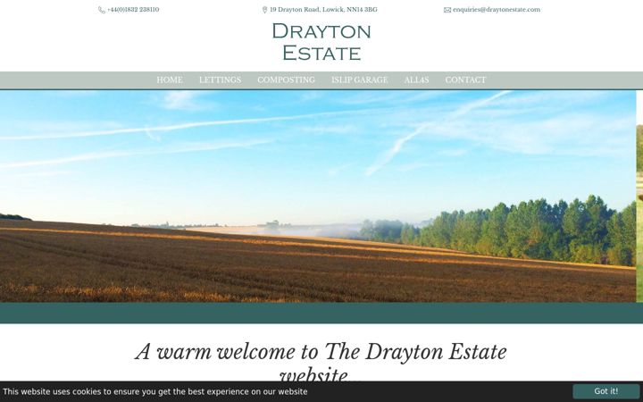 Screenshot of draytonestate.com