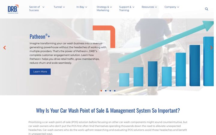 Screenshot of drb.com