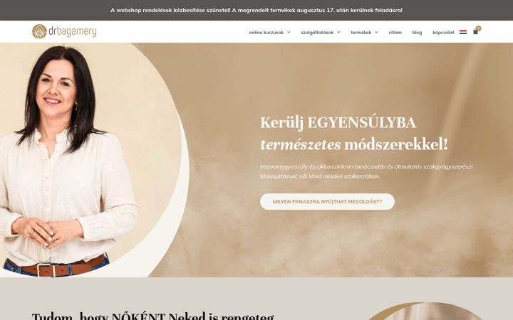 Ekrānuzņēmums no drbagamery.hu