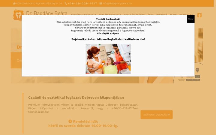 Ekrānuzņēmums no drbagdanybeata.hu