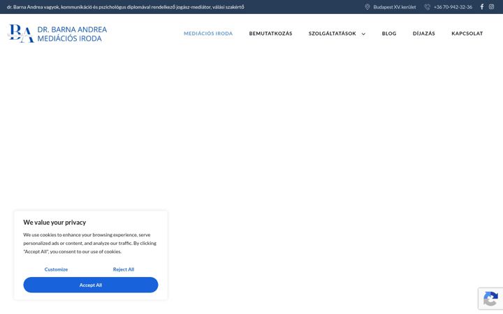 Ekrānuzņēmums no drbarnaandrea.hu