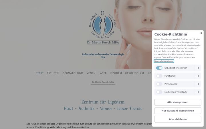 Zrzut ekranu drbarsch.at