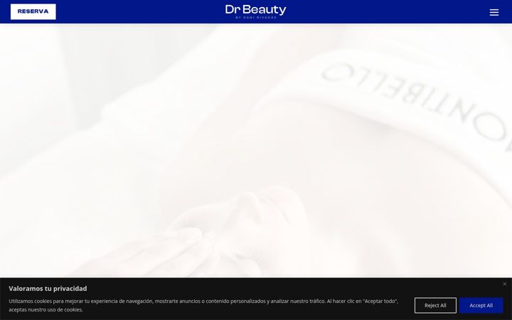 Screenshot of drbeautysantcugat.com