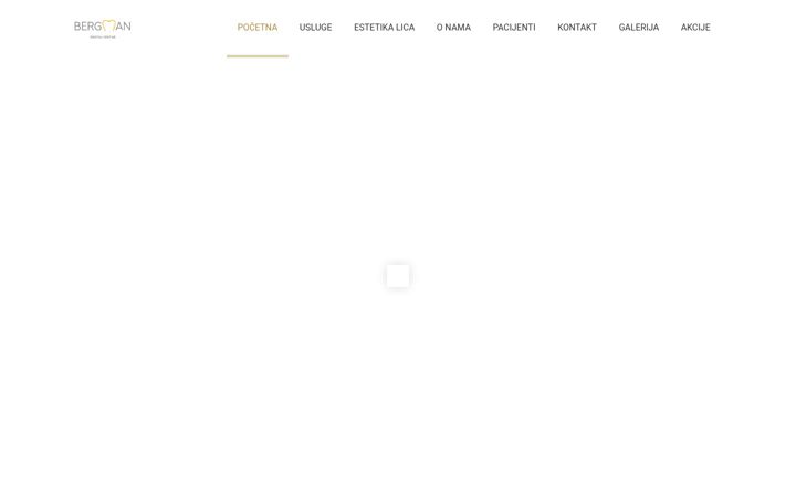 Screenshot of drbergman.com.hr