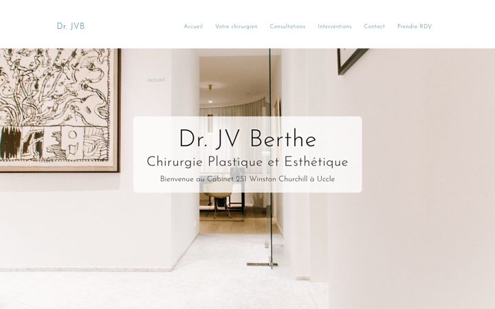 Screenshot of drberthe.com