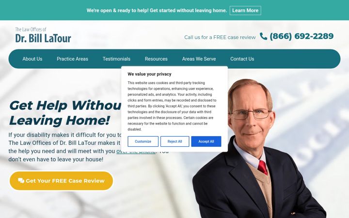 Screenshot of drbilllatouratty.com