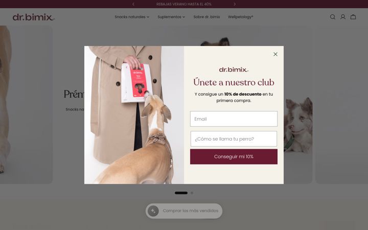 Screenshot of drbimix.com