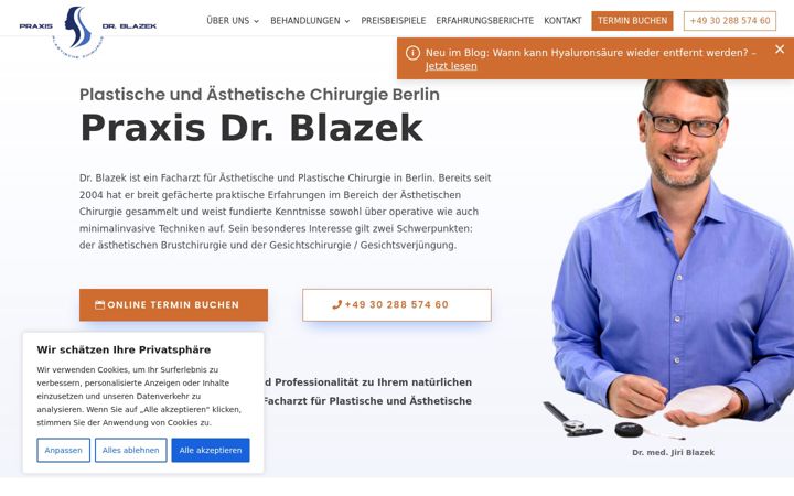 Captură de ecran a drblazek.de