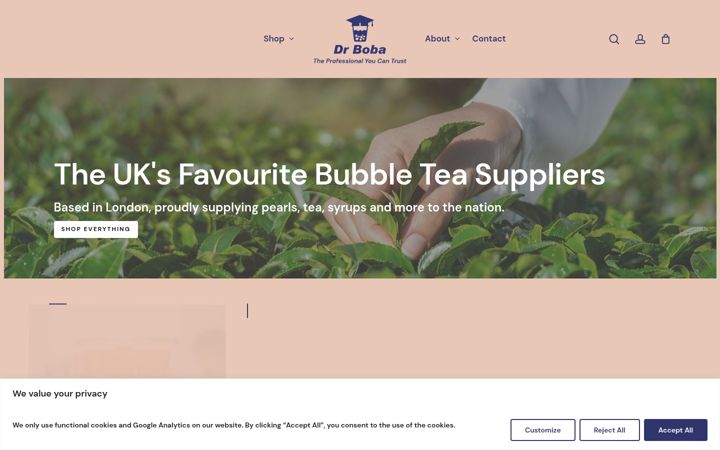 Screenshot di drboba.co.uk