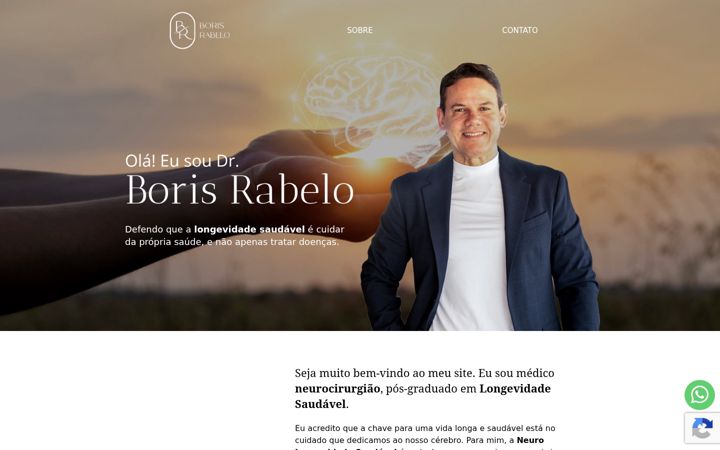 Екранна снимка на drborisrabelo.com.br