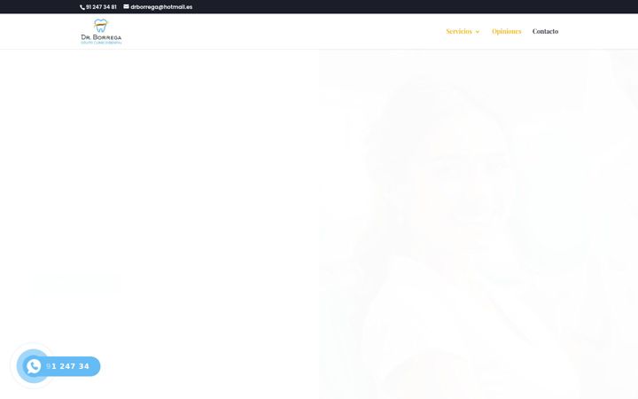 Screenshot of drborregacoslada.com