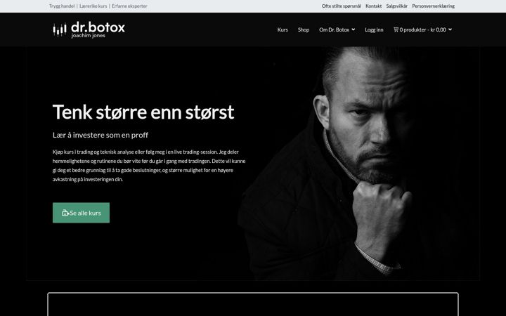 Skærmbillede af drbotox.no