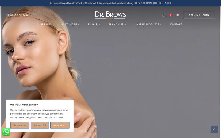 Screenshot of drbrows.net