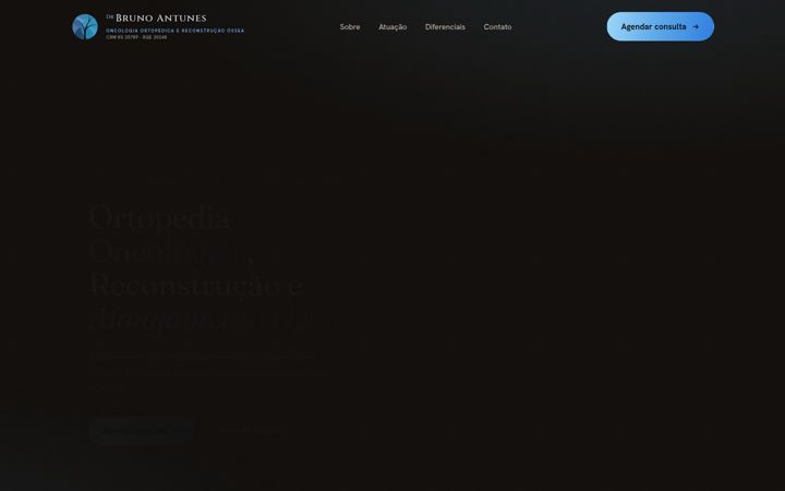 Екранна снимка на drbrunoantunes.com.br
