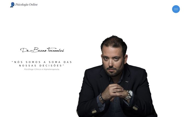 Screenshot of drbrunofernandes.com
