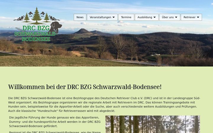 Screenshot of drc-bzg-schwarzwald-bodensee.de