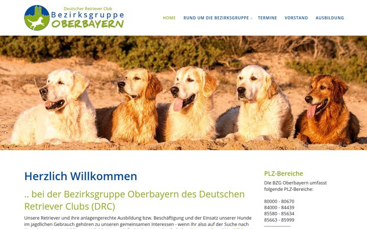 Screenshot of drc-oberbayern.de