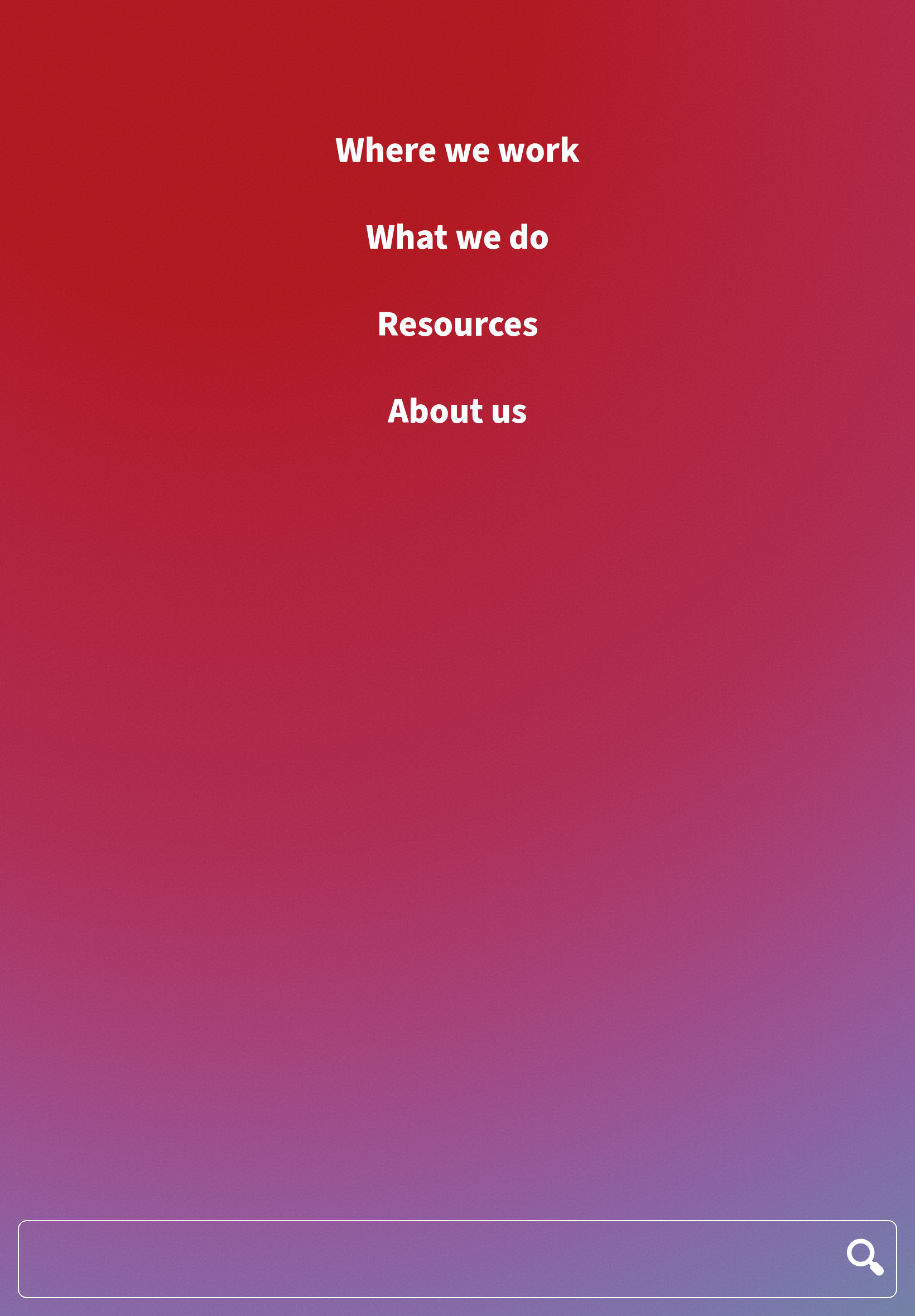 Tablet screenshot of drc.ngo