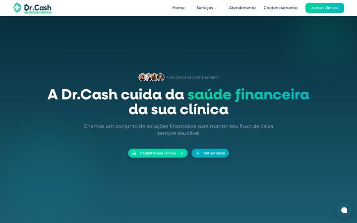 Screenshot von drcash.com.br