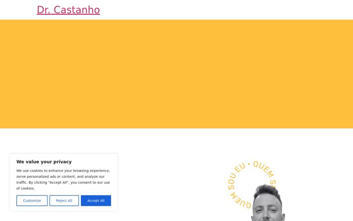 Screenshot von drcastanho.com.br