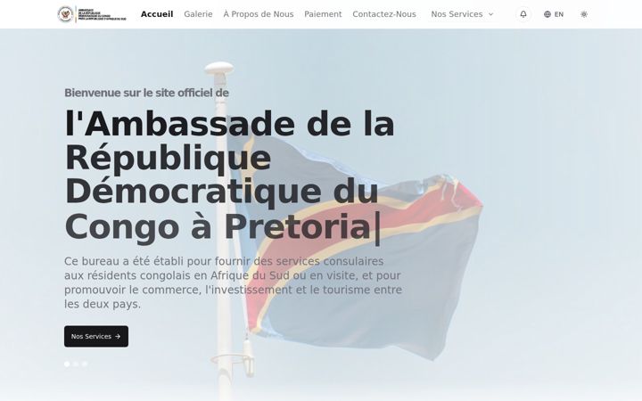 Screenshot of drcembassypta.com