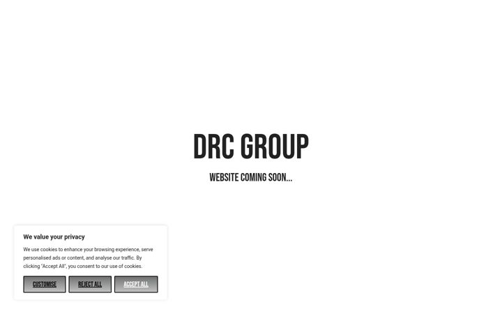 Snímek obrazovky drcgroup.co.uk