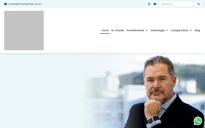Screenshot von drcharlesberger.com.br