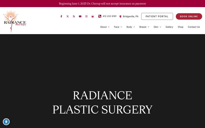 Screenshot of drcherup.com