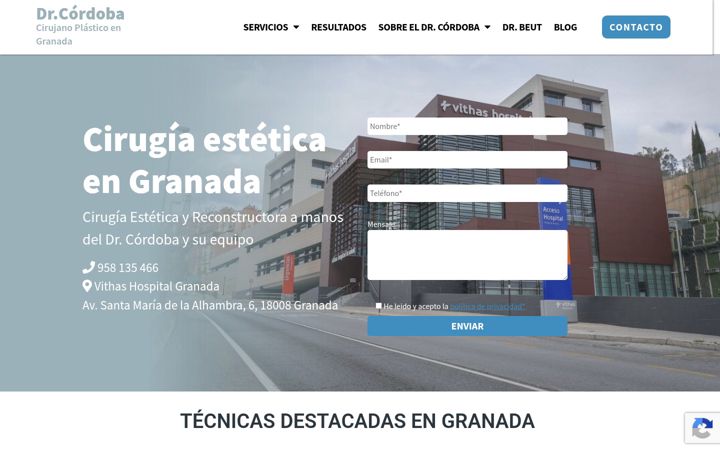 Zrzut ekranu drcordoba.es