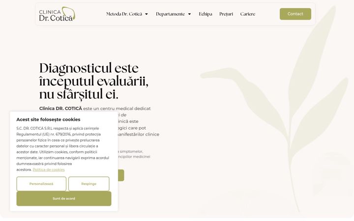 Screenshot of drcotica.ro
