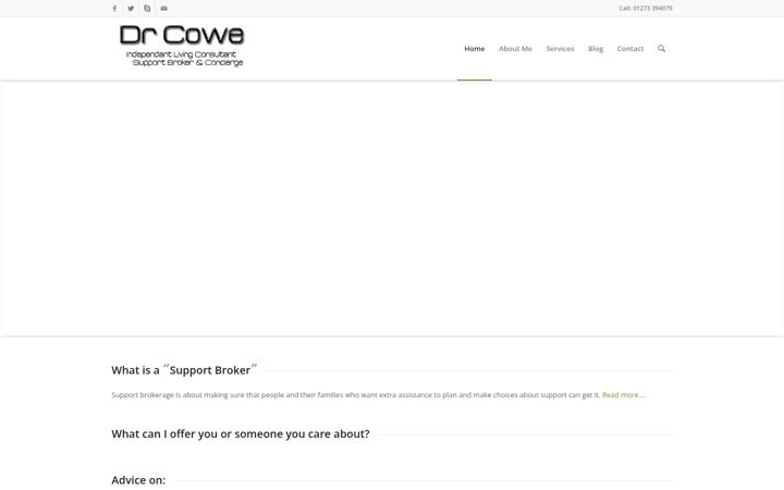 Screenshot of drcowe.com