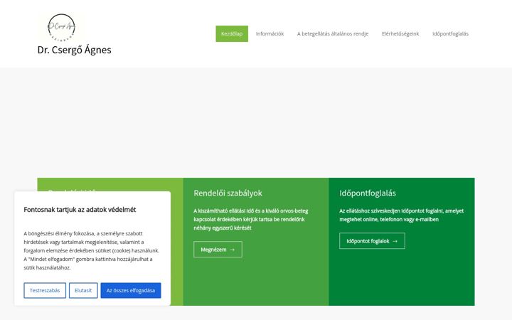 Ekrānuzņēmums no drcsergoagnes.hu