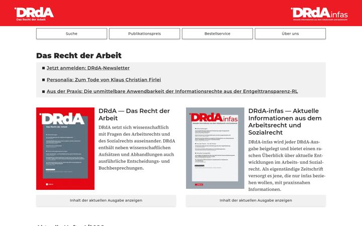 Zrzut ekranu drda.at