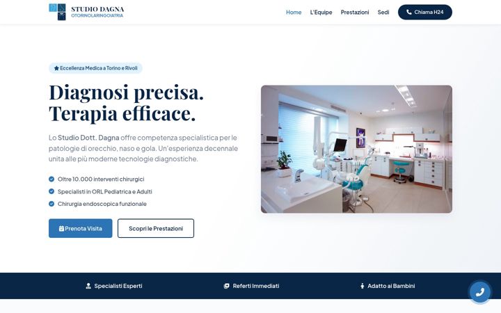 Screenshot of drdagna.it