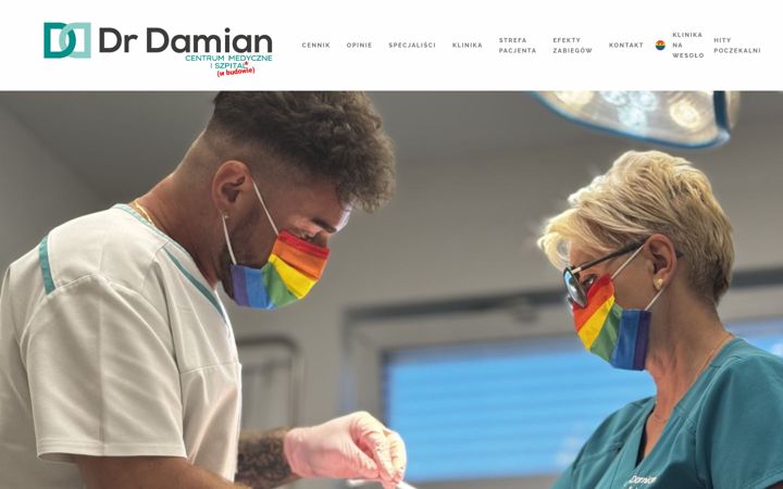 Screenshot of drdamian.pl