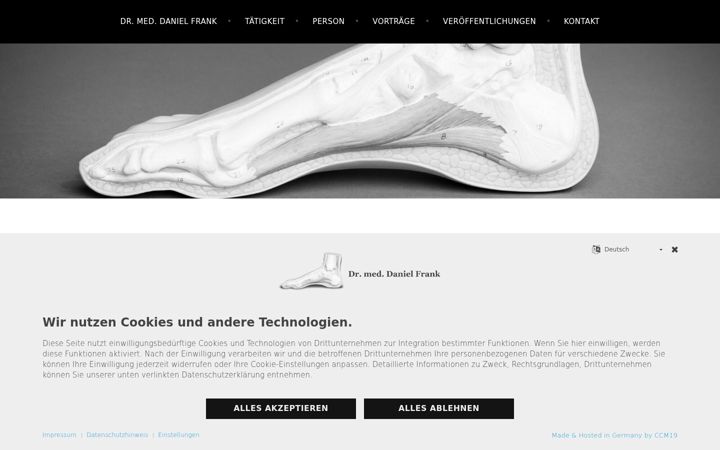 Screenshot of drdanielfrank.de