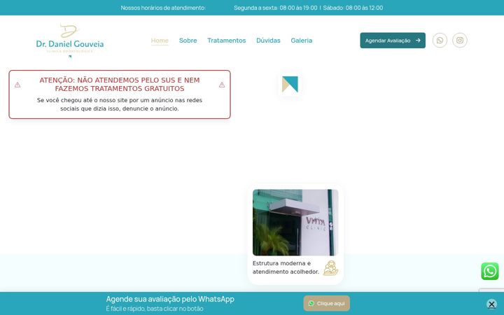Screenshot von drdanielgouveia.com.br