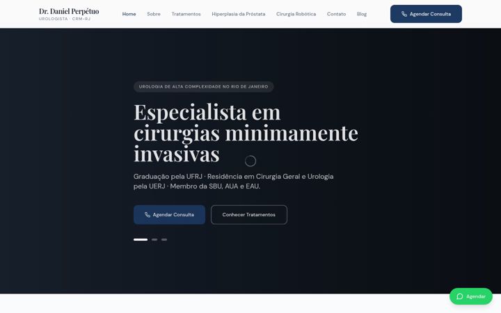 Screenshot von drdanielperpetuo.com.br