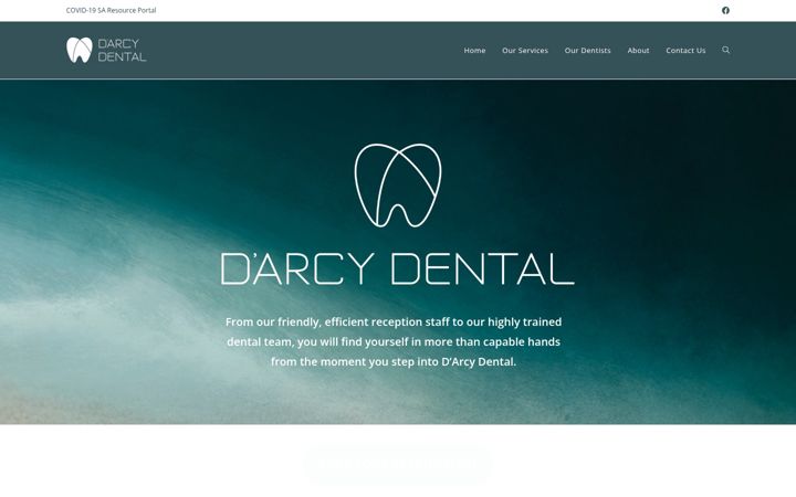 Skärmbild av drdarcy.co.za