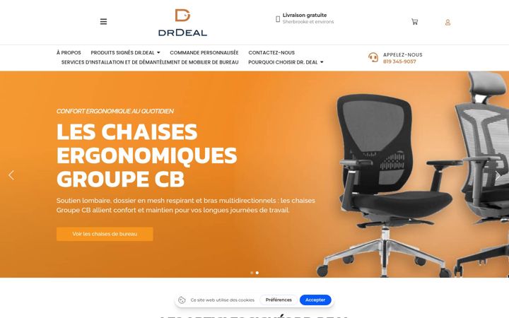 Captura de pantalla de drdeal.ca