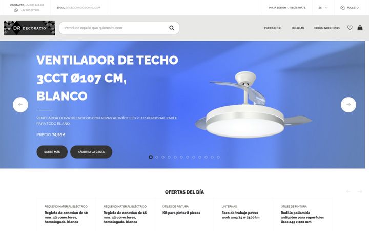 Screenshot of drdecoracio.com