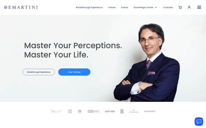 Screenshot of drdemartini.com