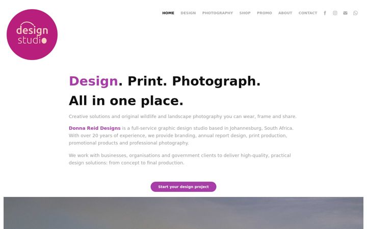 Skärmbild av drdesigns.co.za