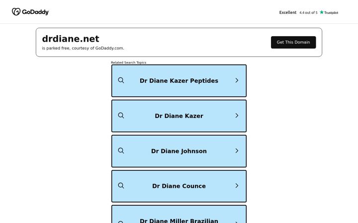 Screenshot of drdiane.net