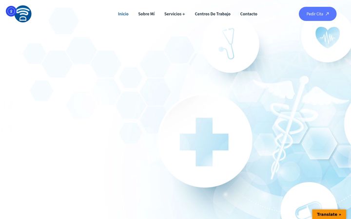 Screenshot of drdiazblanco.com