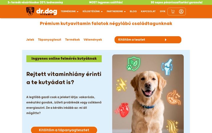 Ekrānuzņēmums no drdogvitamin.hu