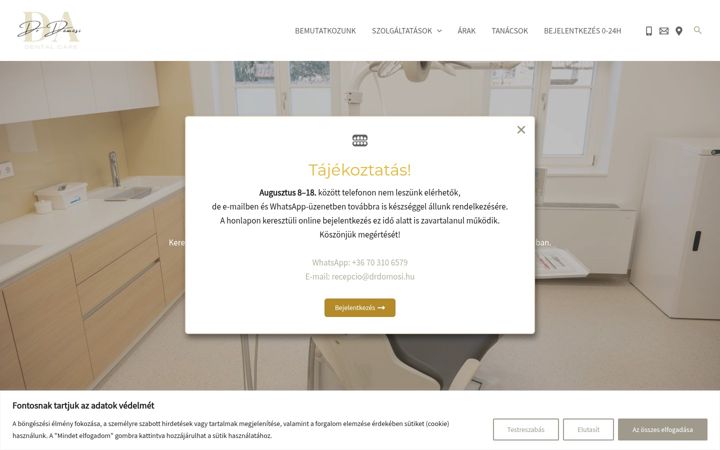 Ekrānuzņēmums no drdomosi.hu