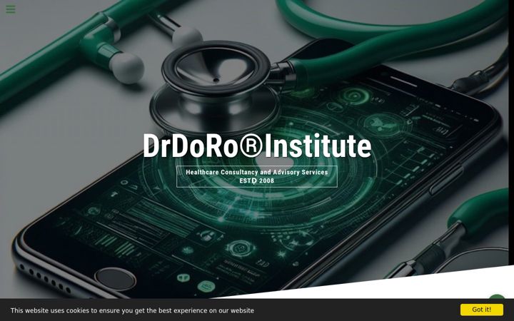 Screenshot of drdoro.com